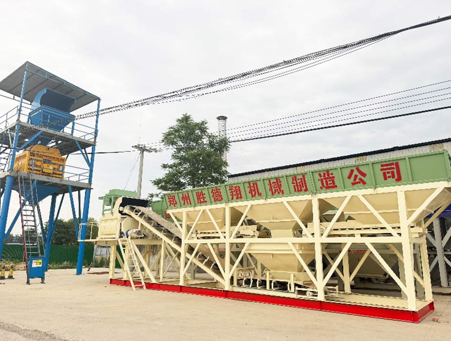 Integrated Concrete Batching Plant