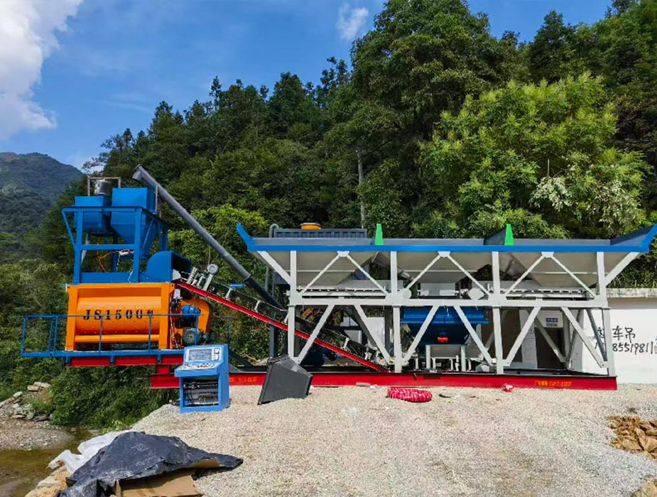Integrated Concrete Batching Plant