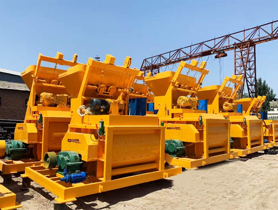 JS forced concrete mixer