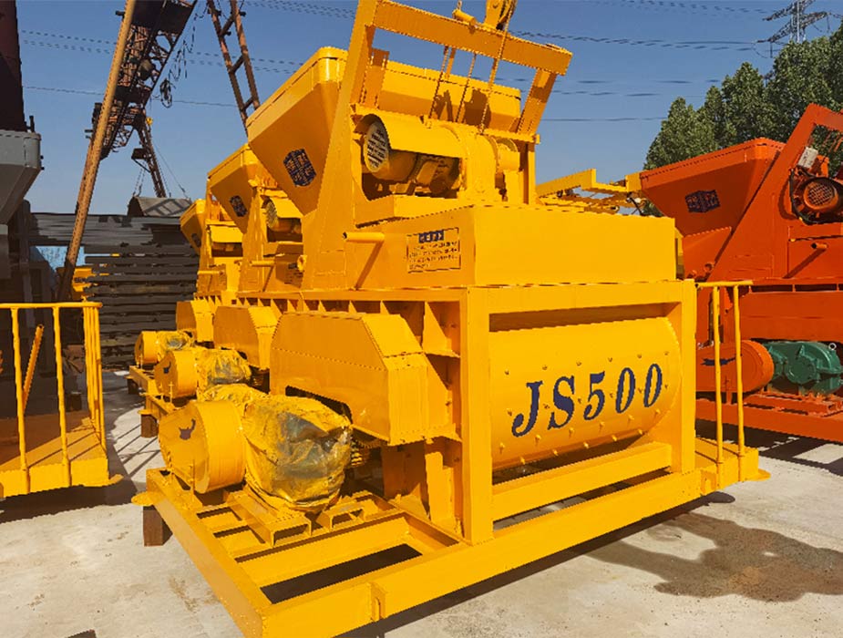 JS forced concrete mixer