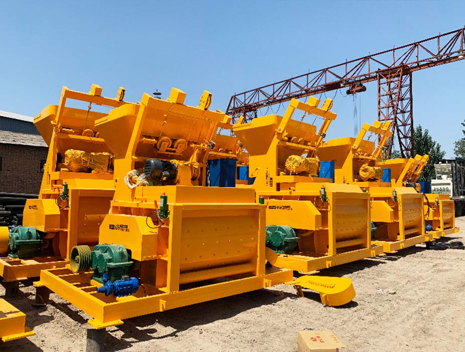 JS forced concrete mixer