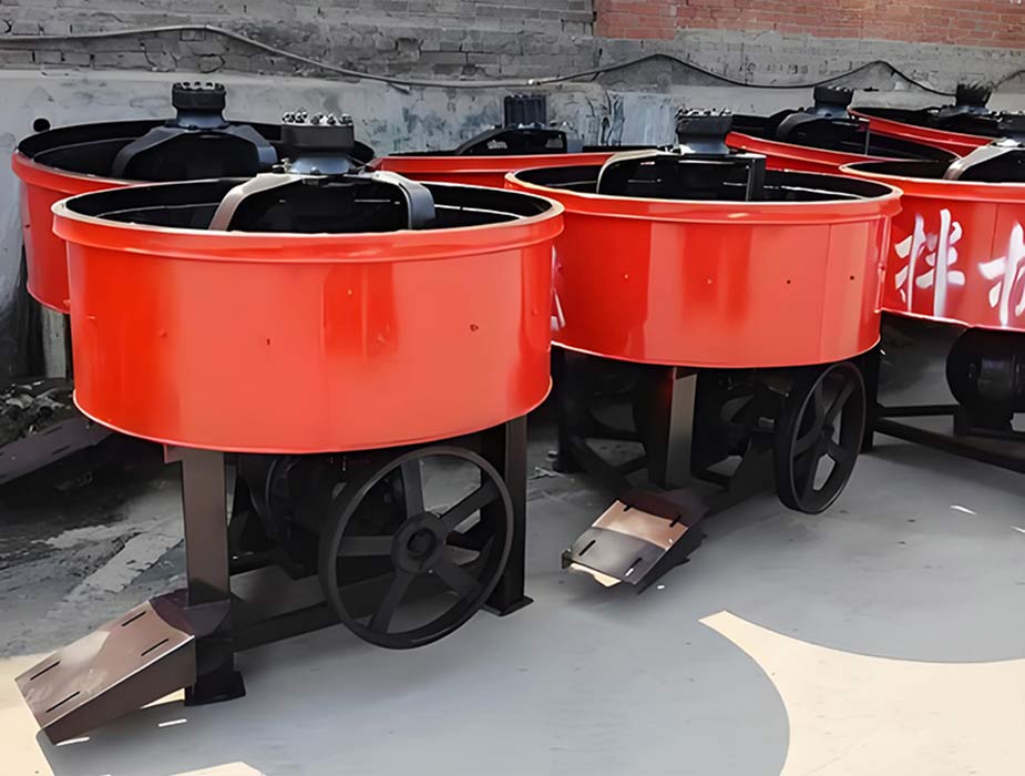 JW pan concrete mixer