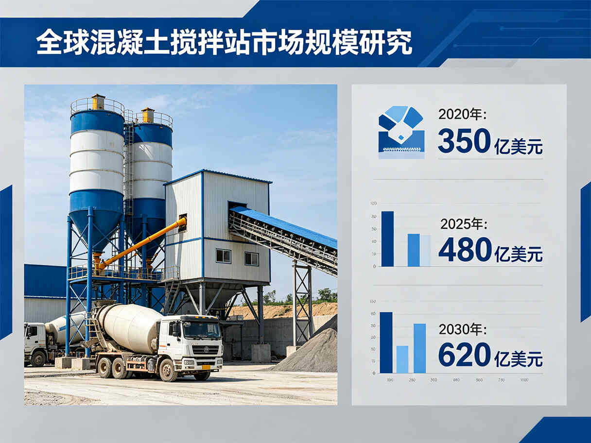 Study on the scale of global concrete mixing station market